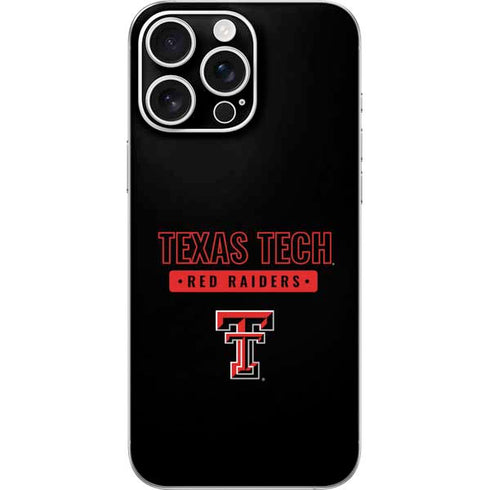 Texas Tech University TT Red Raiders iPhone 16 Pro Max Skin
