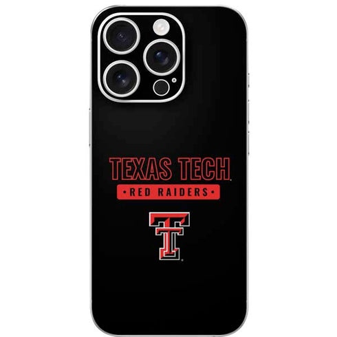 Texas Tech University TT Red Raiders iPhone 16 Pro Skin