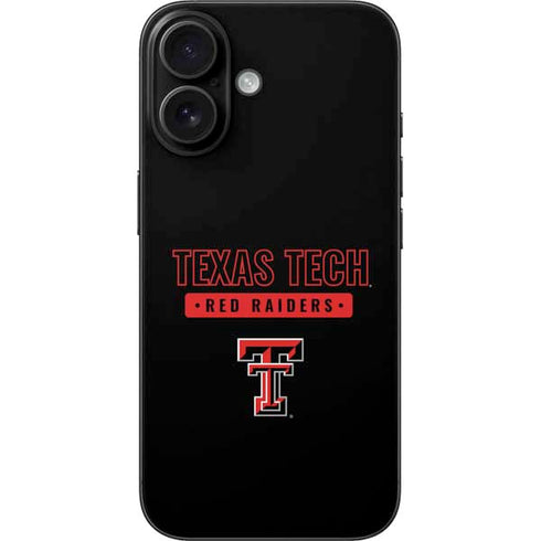 Texas Tech University TT Red Raiders iPhone 16 Skin