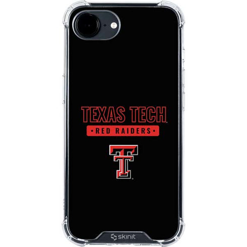 Texas Tech University TT Red Raiders iPhone 16e Clear Case