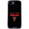 Texas Tech University TT Red Raiders iPhone 16e Clear Case
