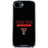 Texas Tech University TT Red Raiders iPhone 16e Clear Case