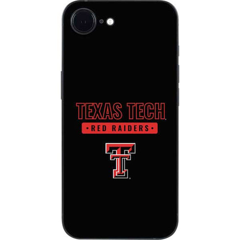 Texas Tech University TT Red Raiders iPhone 16e Skin