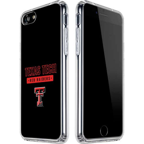 Texas Tech University TT Red Raiders iPhone SE (2nd & 3rd Gen) Clear Case