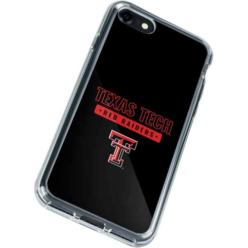 Texas Tech University TT Red Raiders iPhone SE (2nd & 3rd Gen) Clear Case