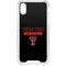 Texas Tech University TT Red Raiders iPhone XS Clear Case