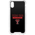 Texas Tech University TT Red Raiders iPhone XS Clear Case