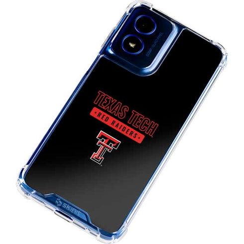 Texas Tech University TT Red Raiders Moto G 5G (2024) Clear Case