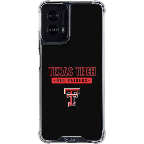 Texas Tech University TT Red Raiders Moto G Power 5G (2024) Clear Case