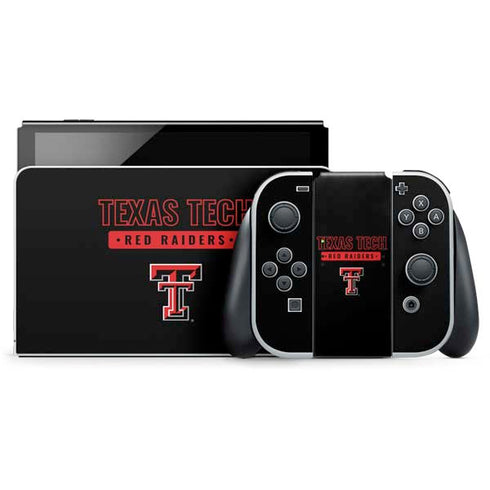 Texas Tech University TT Red Raiders Nintendo Skins