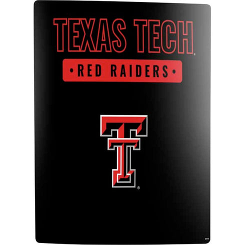 Texas Tech University TT Red Raiders PS5 Digital Edition Bundle Skin