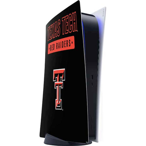 Texas Tech University TT Red Raiders PS5 Digital Edition Console Skin