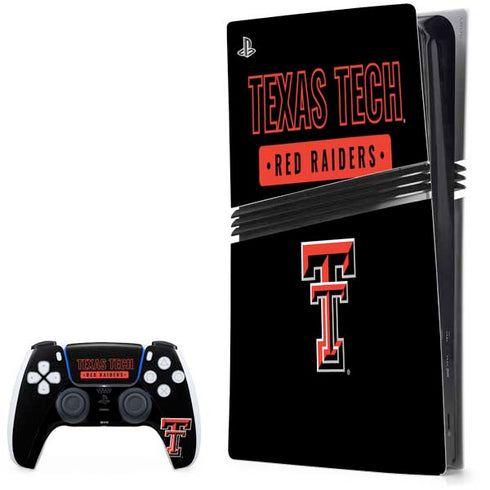 Texas Tech University TT Red Raiders PlayStation PS5 Skins