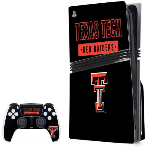 Texas Tech University TT Red Raiders PlayStation PS5 Skins