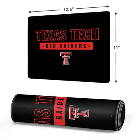 Texas Tech University TT Red Raiders Gaming Mouse Pad