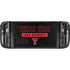 Texas Tech University TT Red Raiders Steam Deck Handheld Gaming Computer Skin