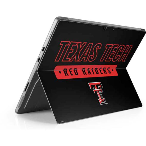 Texas Tech University TT Red Raiders Surface Pro 8 Skin