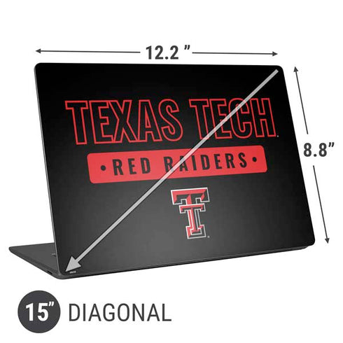 Texas Tech University TT Red Raiders Universal Laptop 15in (12.2 x 8.8in) Skin