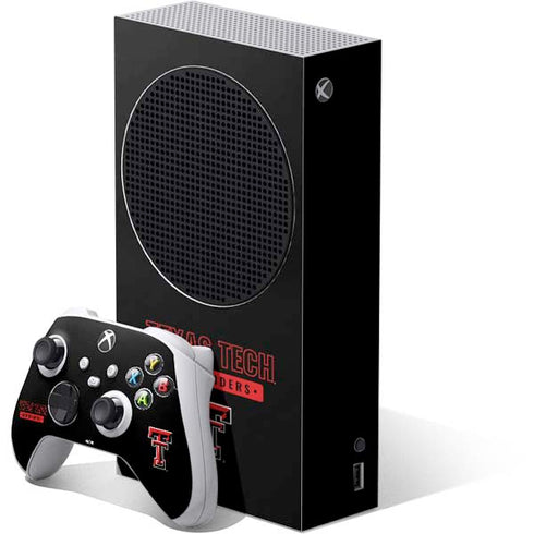 Texas Tech University TT Red Raiders Xbox Series S Bundle Skin
