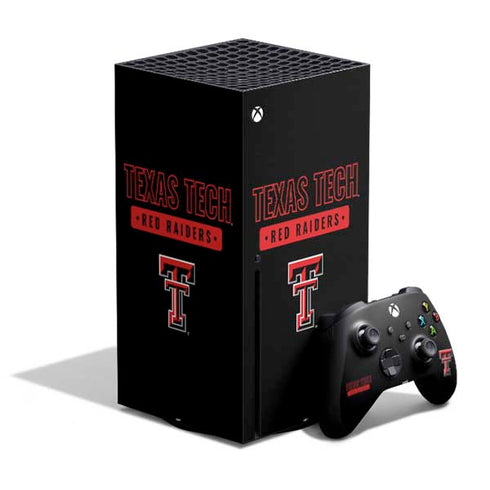 Texas Tech University TT Red Raiders Xbox Series X Skins