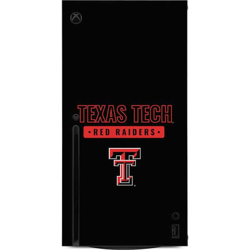 Texas Tech University TT Red Raiders Xbox Series X Console Skin
