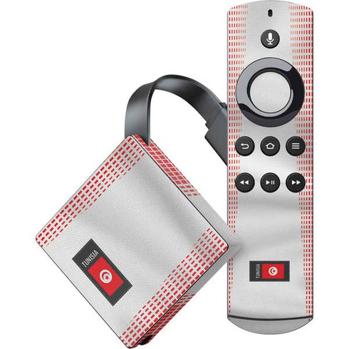 Tunisia Soccer Flag Amazon Fire TV Skin