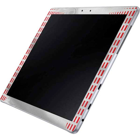 Tunisia Soccer Flag Galaxy Book 12in Skin