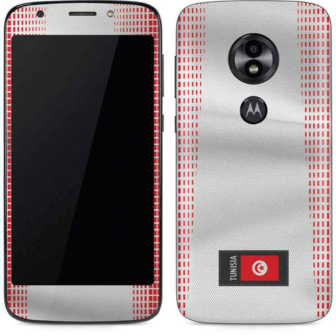 Tunisia Soccer Flag Moto E5 Play Skin
