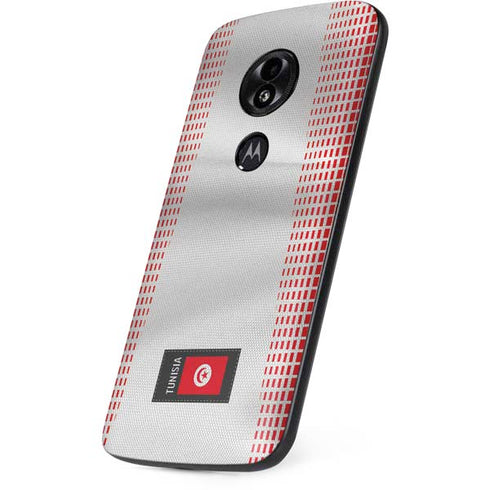 Tunisia Soccer Flag Moto E5 Play Skin