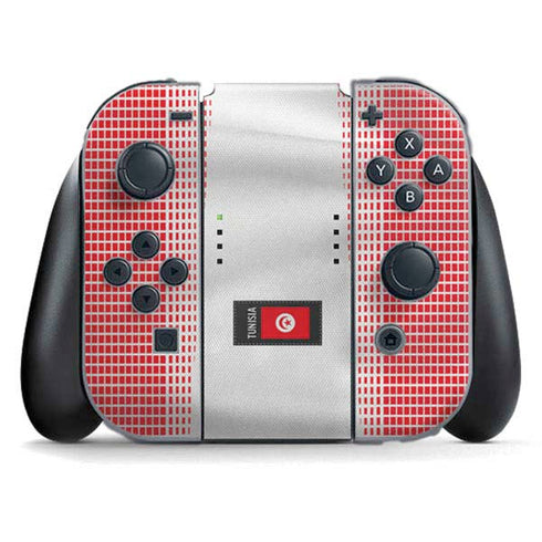 Tunisia Soccer Flag Nintendo Skins