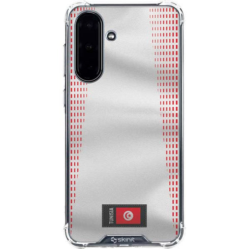 Tunisia Soccer Flag Galaxy A36 5G Clear Case