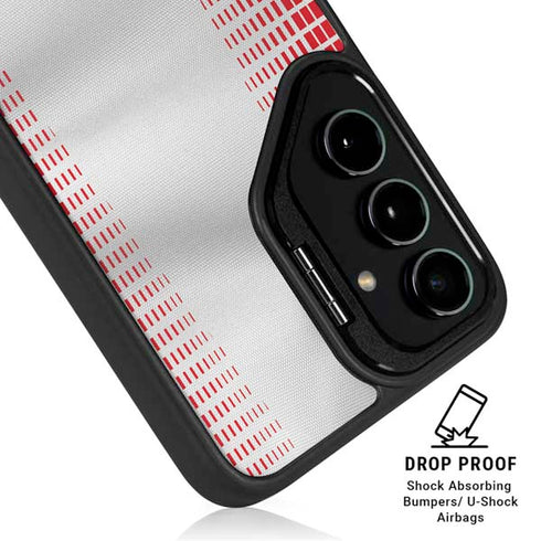 Tunisia Soccer Flag Galaxy S25 Kickstand Case
