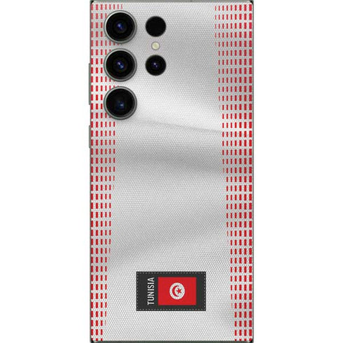 Tunisia Soccer Flag Galaxy S25 Ultra Skin