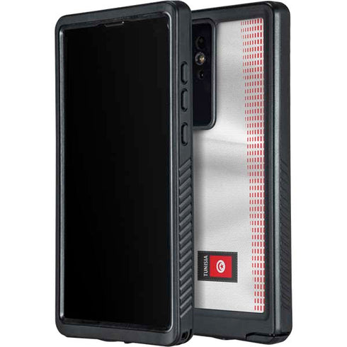 Tunisia Soccer Flag Galaxy S24 Ultra Waterproof Case