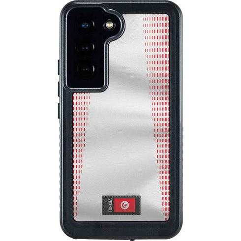 Tunisia Soccer Flag Galaxy S24 Waterproof Case