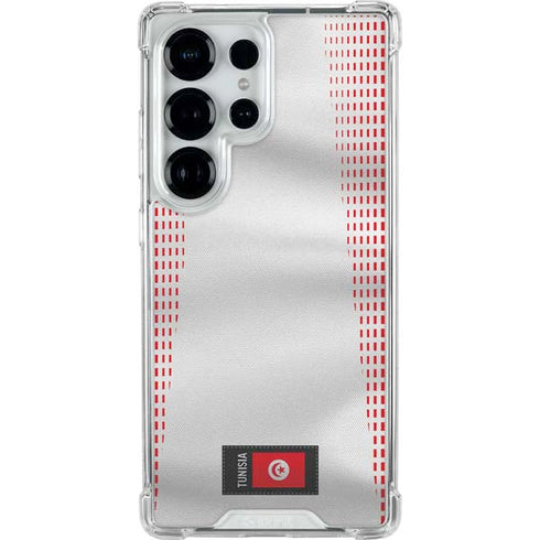 Tunisia Soccer Flag Galaxy S25 Ultra Clear Case