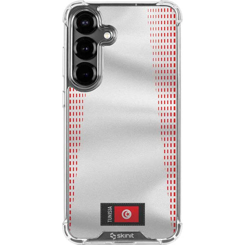 Tunisia Soccer Flag Galaxy S26 Clear Case