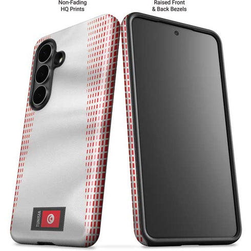 Tunisia Soccer Flag Galaxy S26 Impact Case