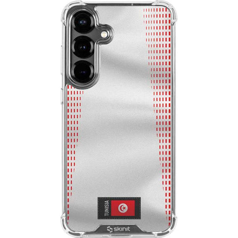 Tunisia Soccer Flag Galaxy S26 Plus Clear Case