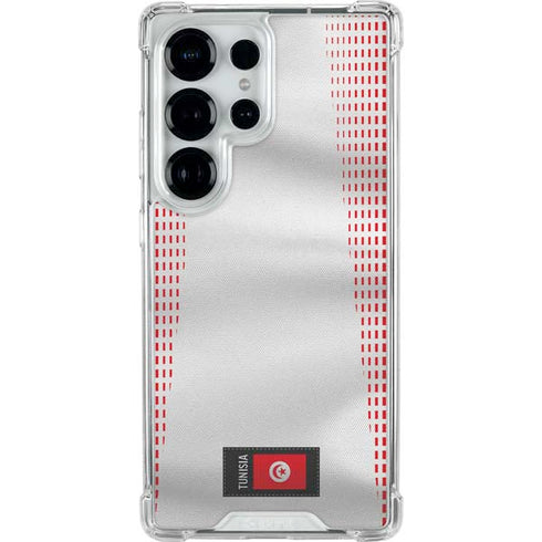 Tunisia Soccer Flag Galaxy S26 Ultra Clear Case