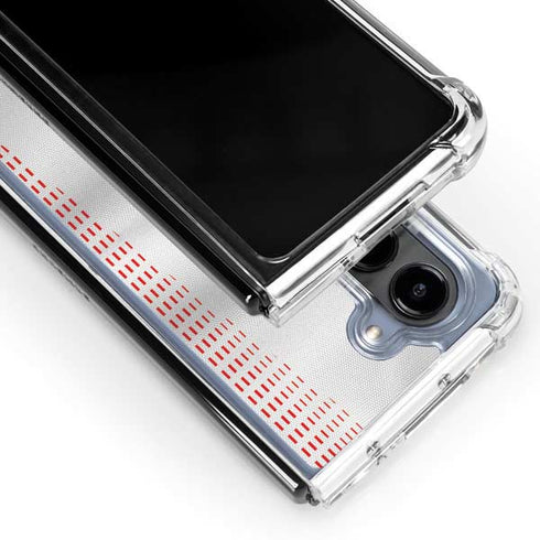 Tunisia Soccer Flag Galaxy Z Fold5 5G Clear Case