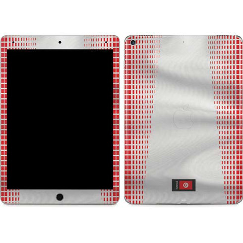 Tunisia Soccer Flag iPad Skins