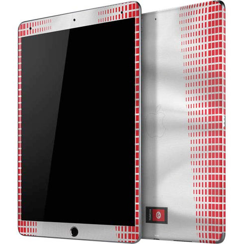 Tunisia Soccer Flag iPad Skins