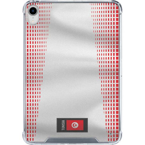 Tunisia Soccer Flag iPad 11th Gen (2025) Clear Case