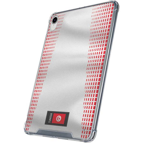 Tunisia Soccer Flag iPad 11th Gen (2025) Clear Case