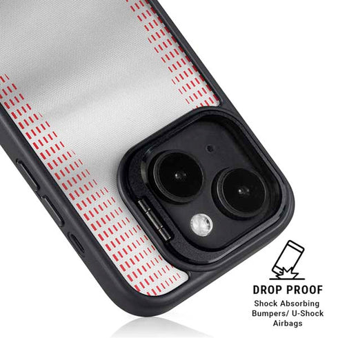 Tunisia Soccer Flag iPhone 15 Plus Kickstand Case