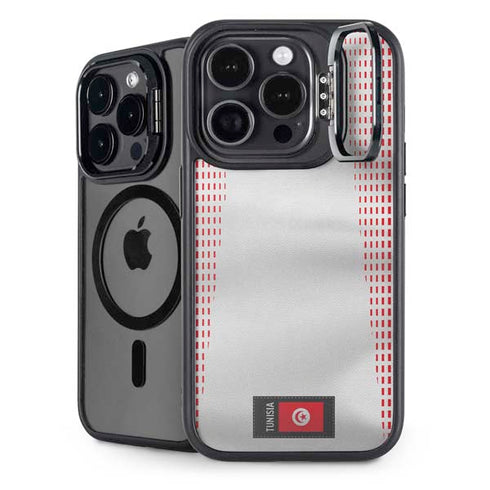 Tunisia Soccer Flag iPhone 16 Pro Kickstand Case