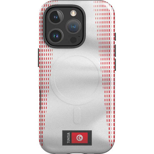 Tunisia Soccer Flag iPhone 16 Pro Magsafe Impact Case