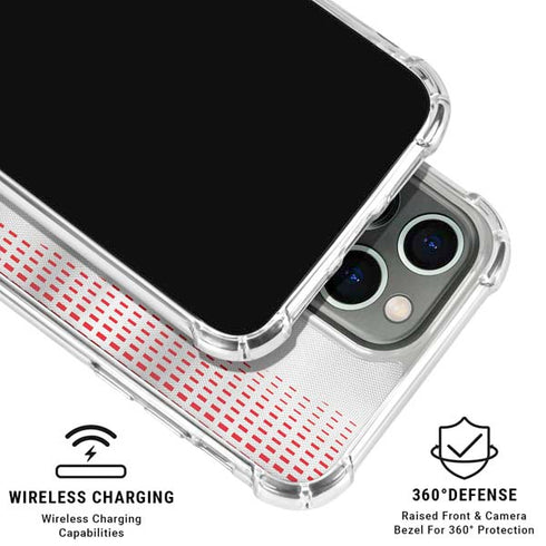 Tunisia Soccer Flag iPhone 16 Pro Max Clear Case