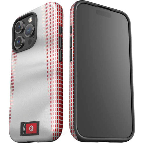 Tunisia Soccer Flag iPhone 16 Pro Max Impact Case